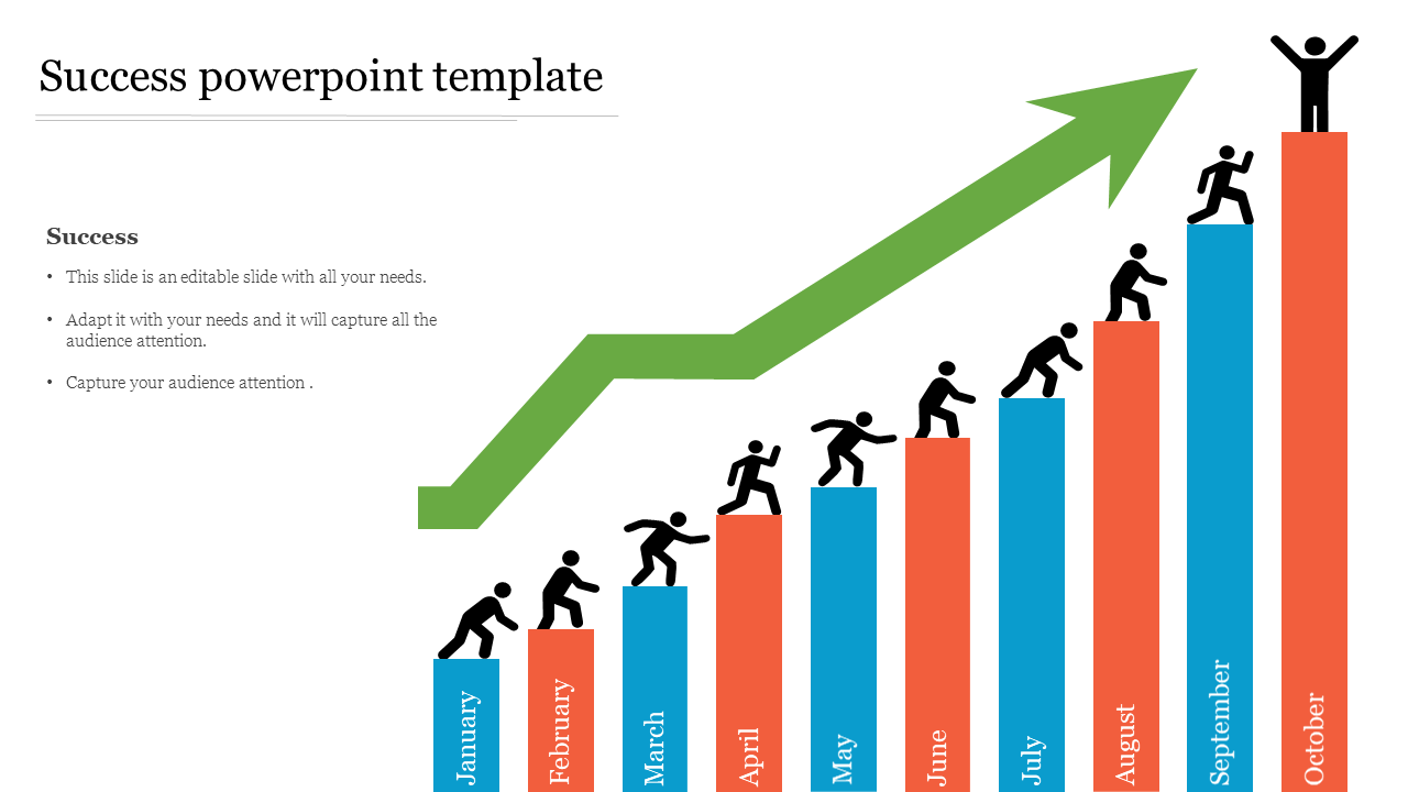Editable Success PowerPoint Template Presentation Design